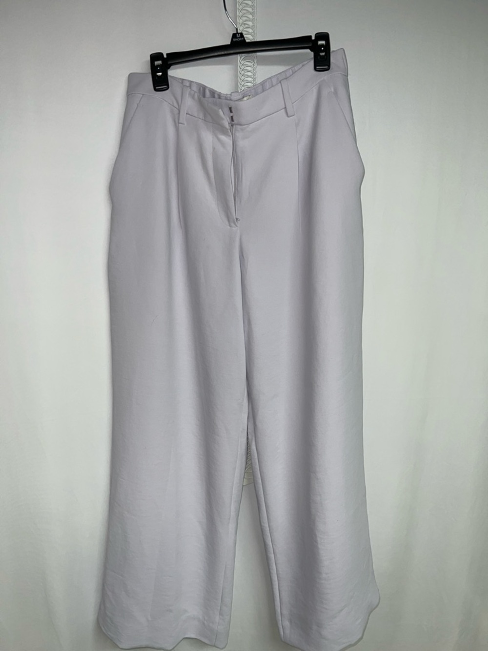 Abercrombie & fitch Wide Leg Light Lavender Pants